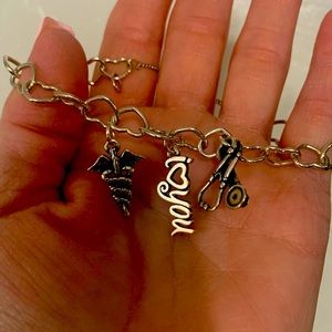 James Avery silver charm bracelet